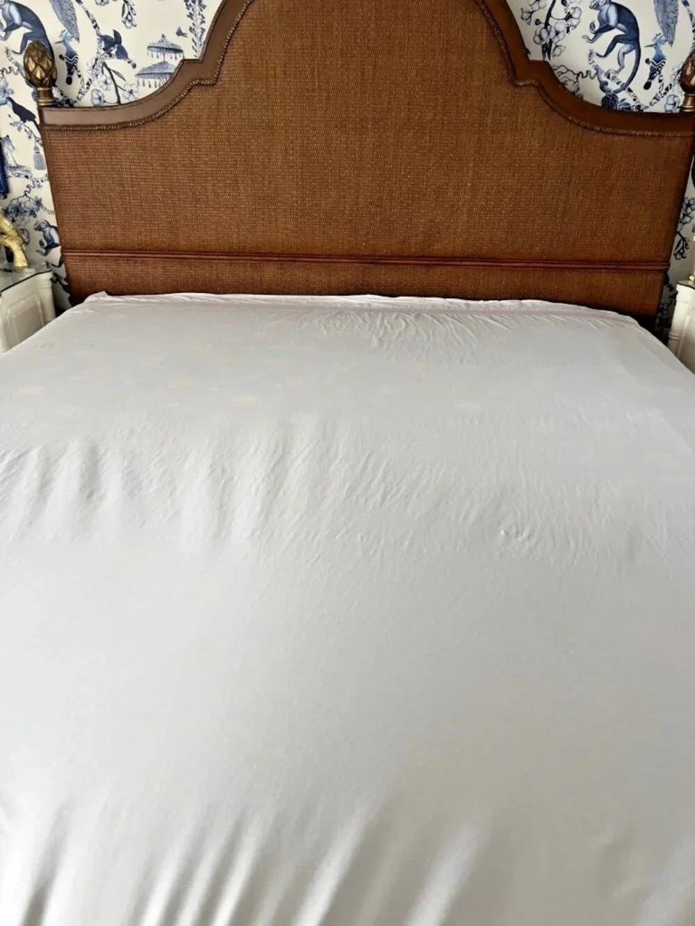 TELERIE VISCONTI Italian KING 3 Pc Sheet Set 100% Cotton Luxury Made In Italy